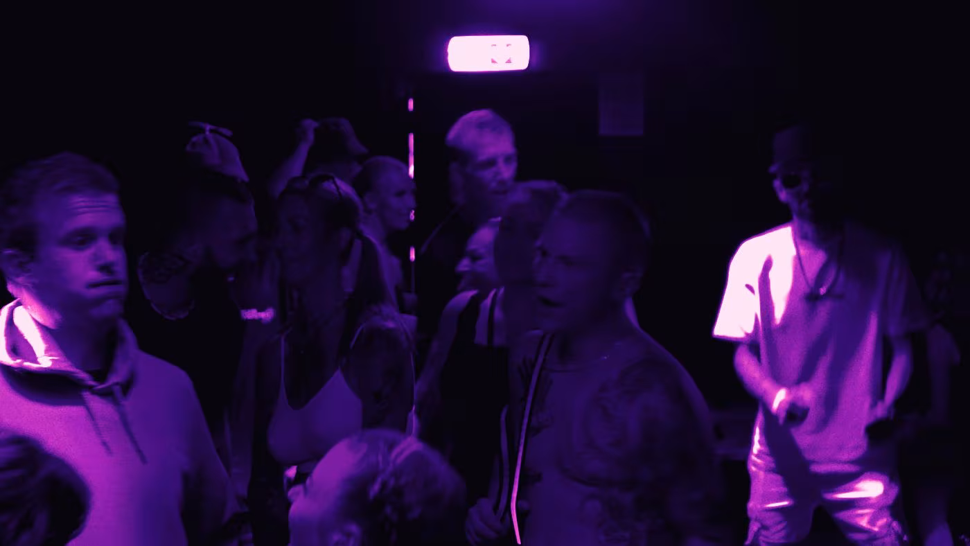 Dansegulvet på Club Vortex
