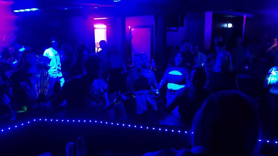 Dansegulvet på Club Vortex til World of Bass