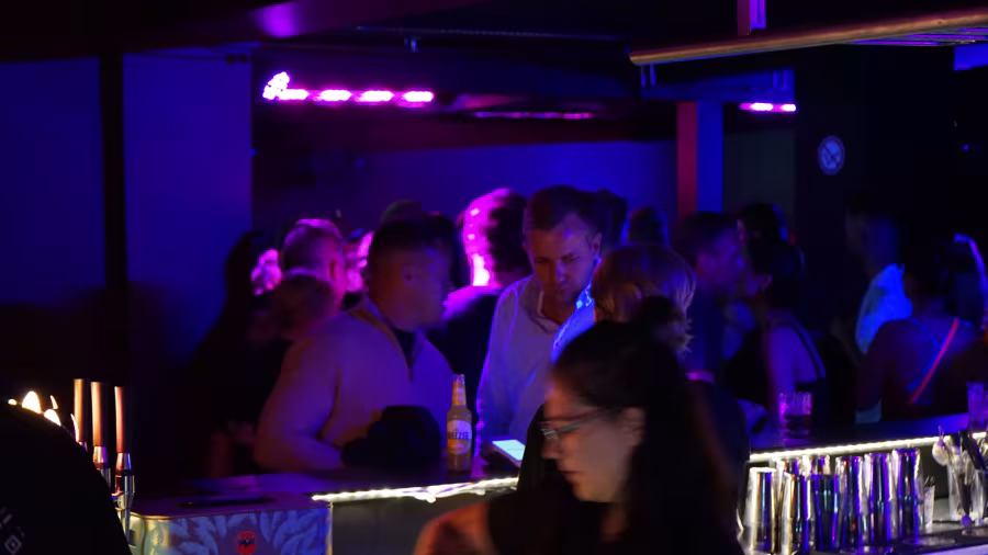 Dansegulvet på Club Vortex til World of Bass